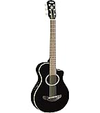 Amazon.com: Yamaha APX600 BL Thin Body Acoustic-Electric Guitar